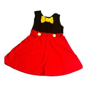 Muababy Minnie Mouse inspired dress size 120 (2T)